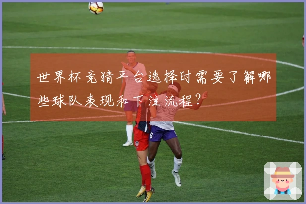 世界杯竞猜平台选择时需要了解哪些球队表现和下注流程？