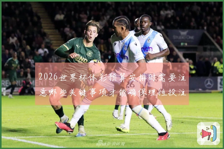 2026世界杯体彩预算安排时需要注意哪些关键事项才能确保理性投注