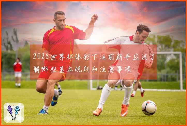 2026世界杯体彩下注前新手应该了解哪些基本规则和注意事项